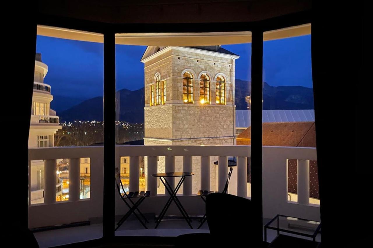 Le Panoramique - 75 Sq M Apartment With Balcony In The Heart Of آنسي المظهر الخارجي الصورة